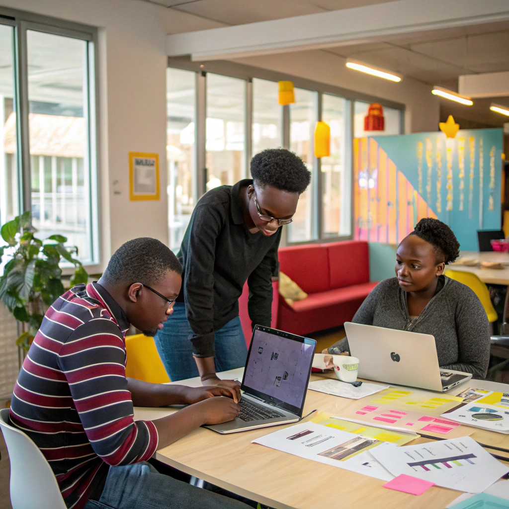 Notre équipe au travail